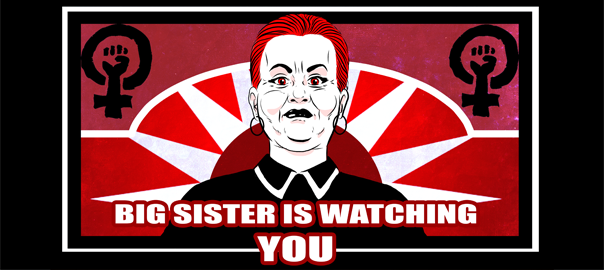 Image result for The Big Sister Is Watching You!
